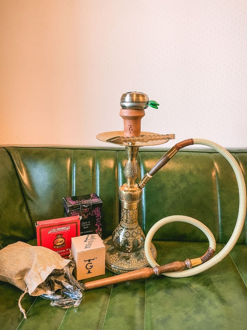 YT Hookah 真鍮製トルコパイプ　シーシャ　フルセット