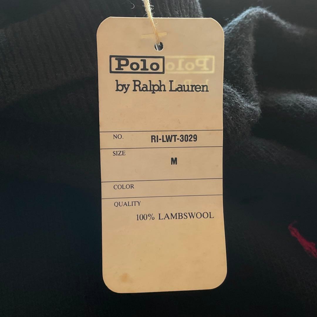 未使用タグ付き 90s Ralph Lauren タートルネックニット ウール