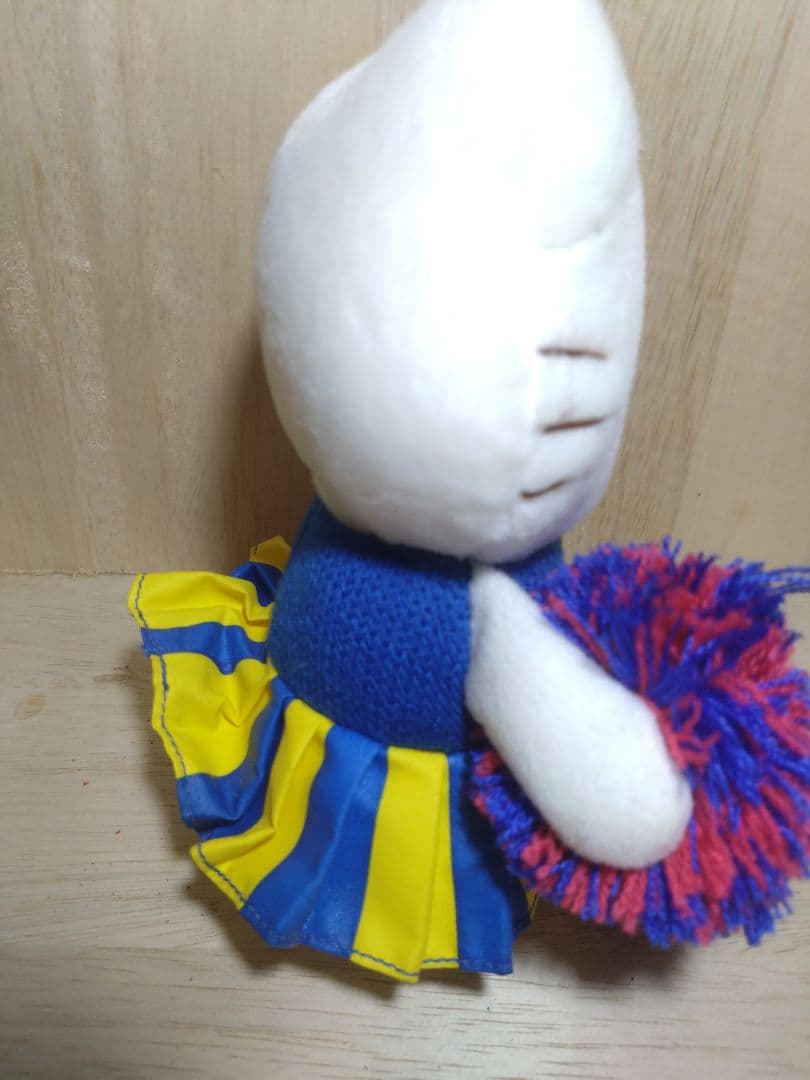 激レア☆足長キティ☆おすわりチアガールコスチュームぬいぐるみ2点　2003年