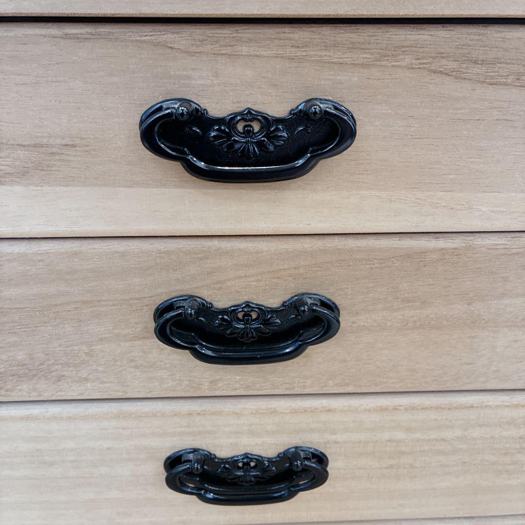 【美品】総桐箪笥 防湿・防虫 和モダン 収納 レトロ タンス 5段 家具 大容量