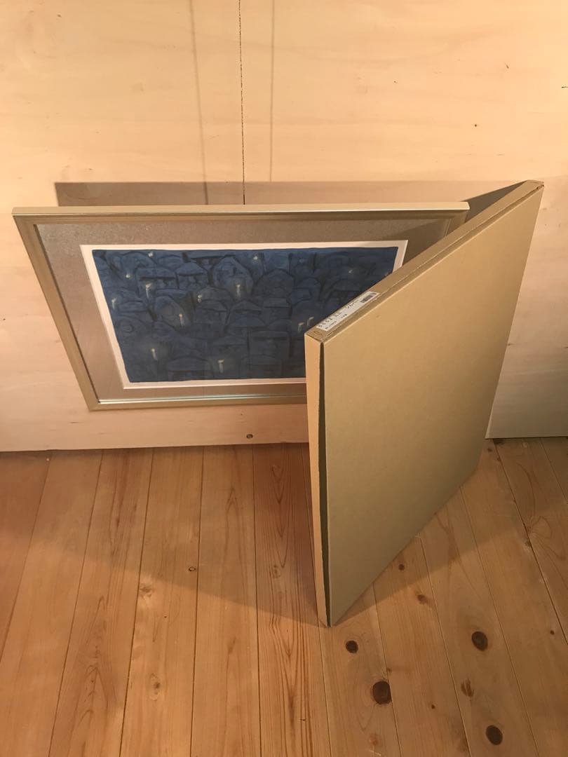 東山魁夷　「千燈会」　リトグラフ　落款・エンボス印・エディション有り