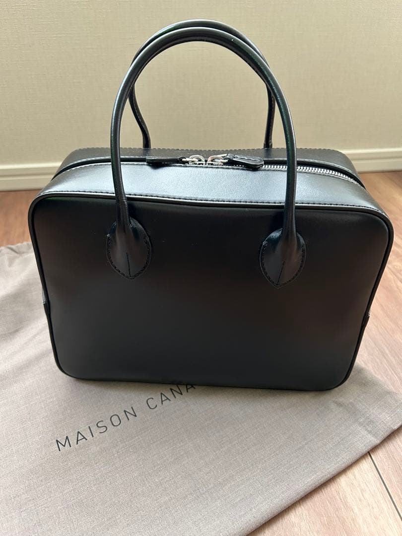 【美品】☆メゾンカナウ☆MAISON CANAU☆ボストンバッグ☆Mサイズ☆