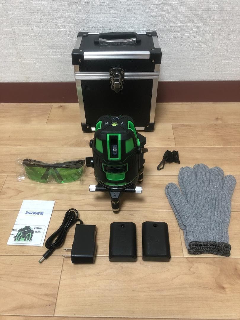 5ライン6点　グリーンレーザー墨出し器水平器測定器墨出し機水準器墨出器/高精度