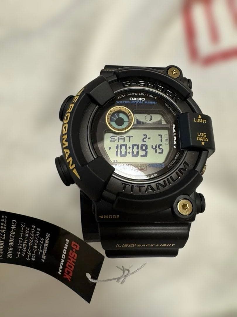 momo　新品　g-shock フロッグマン　30周年