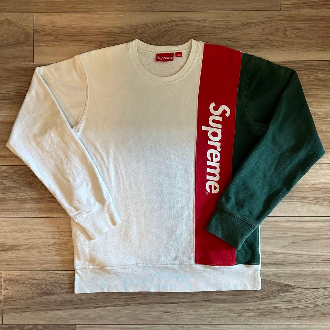 Supreme Panelled Crewneck【希少】Mサイズ