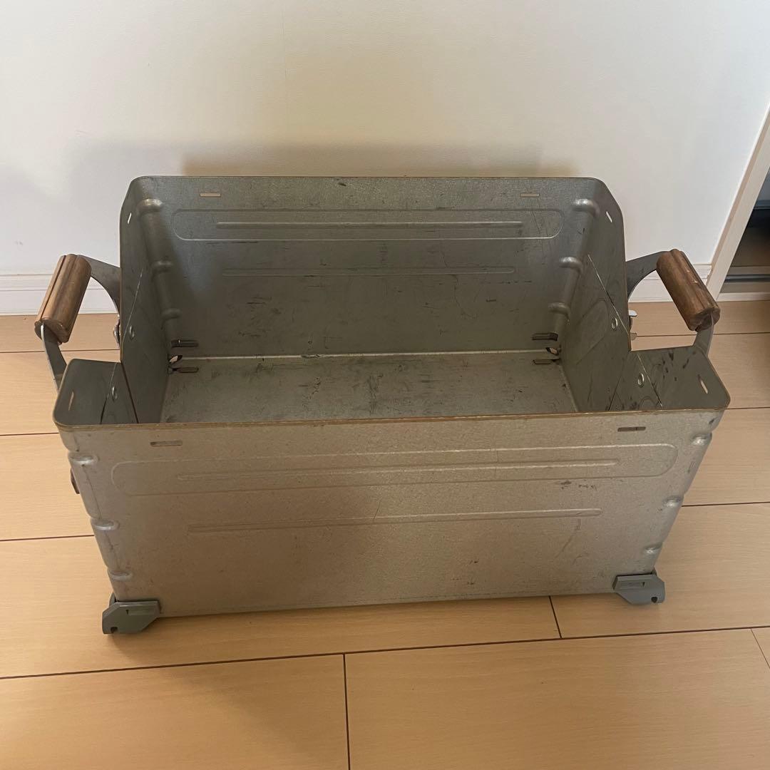 スノーピーク　シェルフコンテナ50 シェルコン　2個セット　天板付き