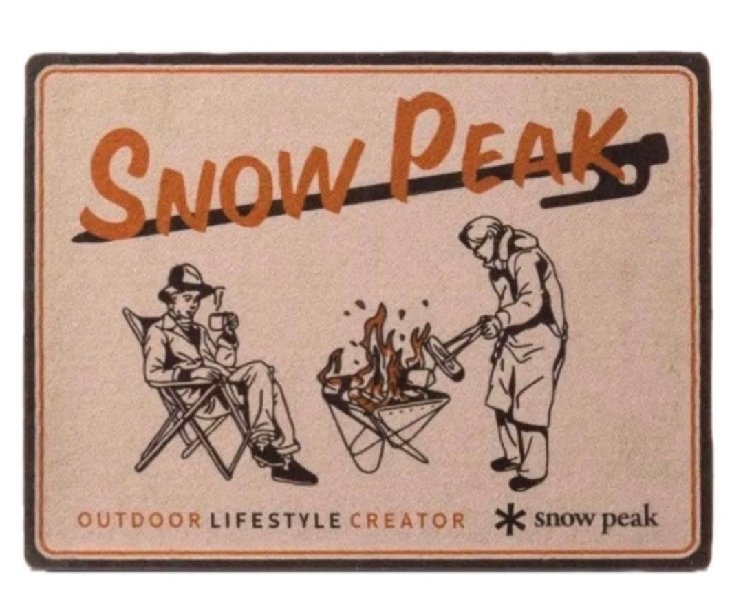 新品 限定非売品  peak キャンピングフロアマット スノーピーク