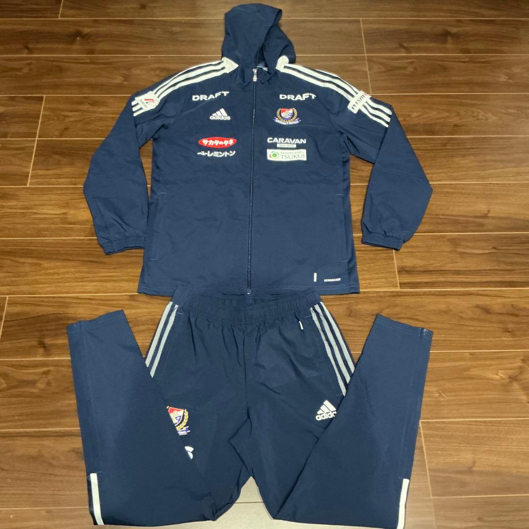 横浜F・マリノス adidas トレーニングウェアセット