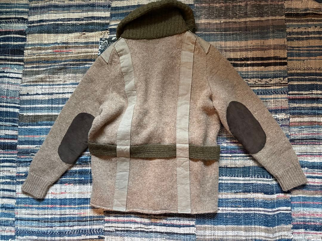 KAPITAL ニットジャケット　グレー　2