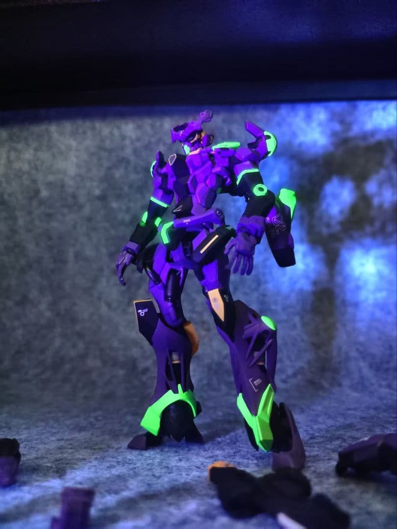 HG GQuuuuuuX ジークアクス 全塗装完成品 エヴァンゲリオンカラー