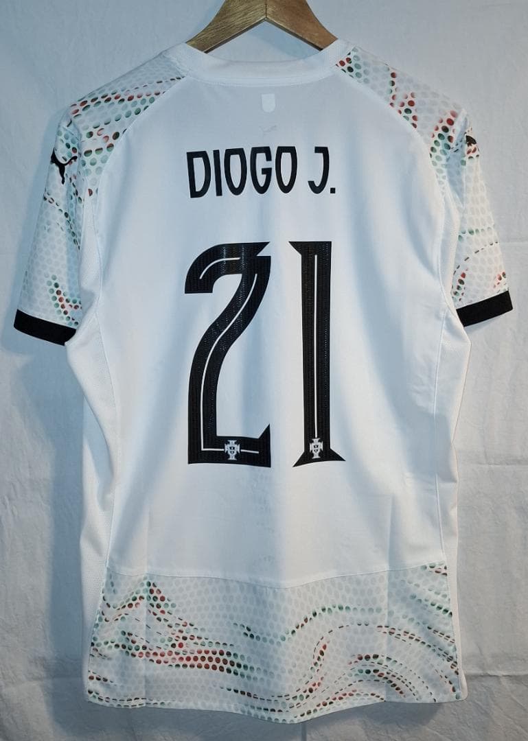 【説明欄必読】ポルトガル代表 2025 オーセンティック アウェイ 21.ジョタ