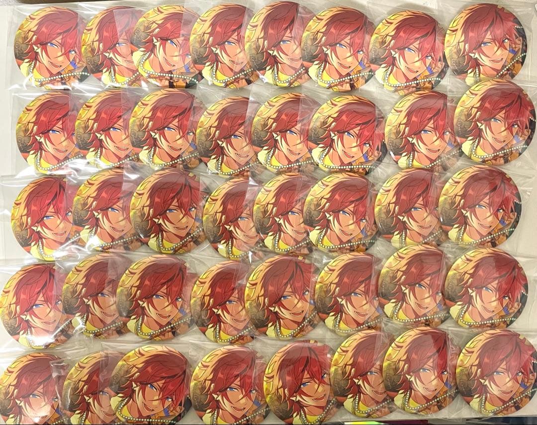 天城燐音 缶バッジ イベコレ クライベ 開花後42個 まとめ売り セット