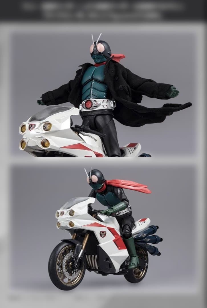 SHFiguarts 仮面ライダー本郷猛 & サイクロン