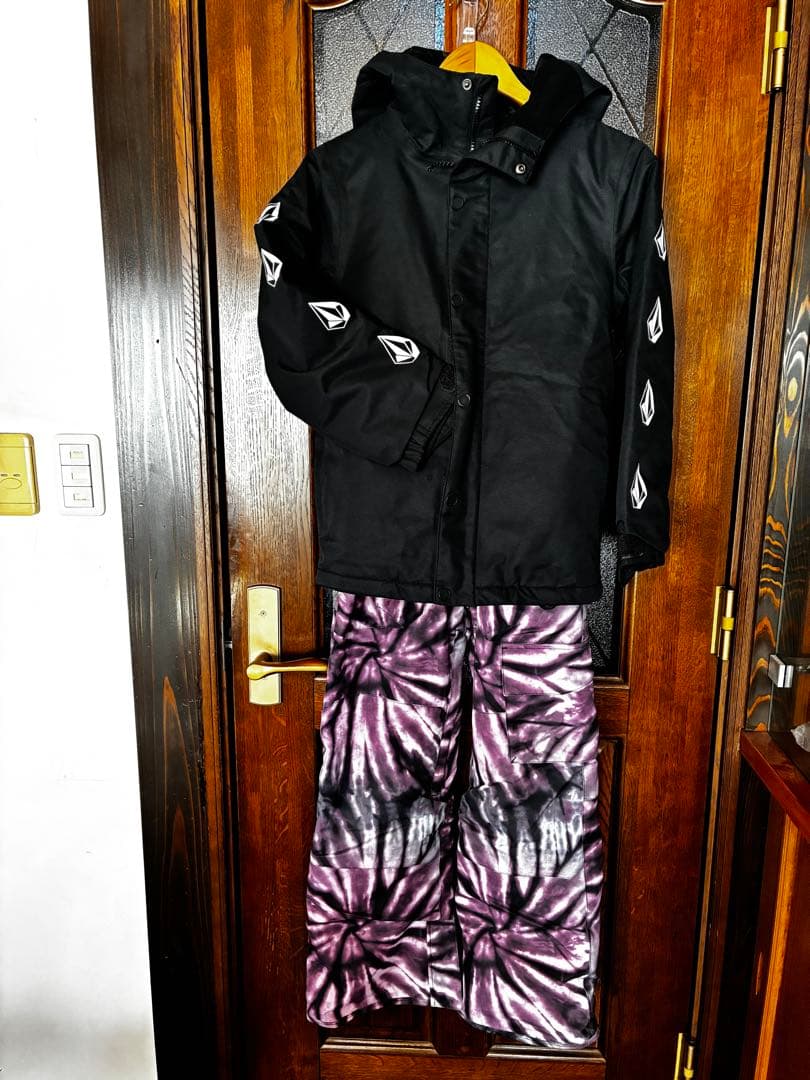 スノーボードウェア オーバーオールセット キッズ8〜10Y