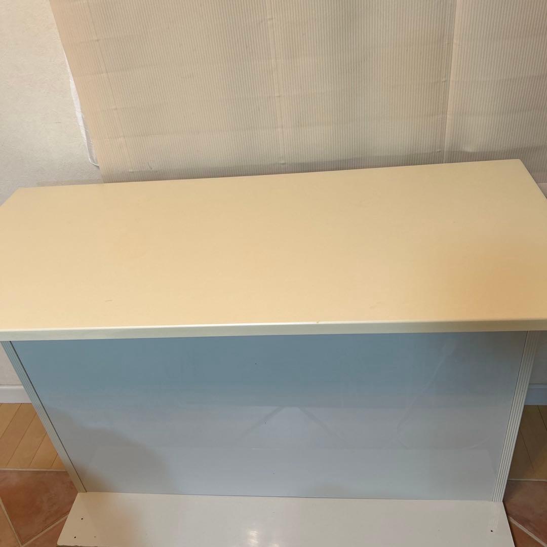 【バードさま専用】⭐️マツダ家具　L字カウンター　バーカウンター　シンプル　①