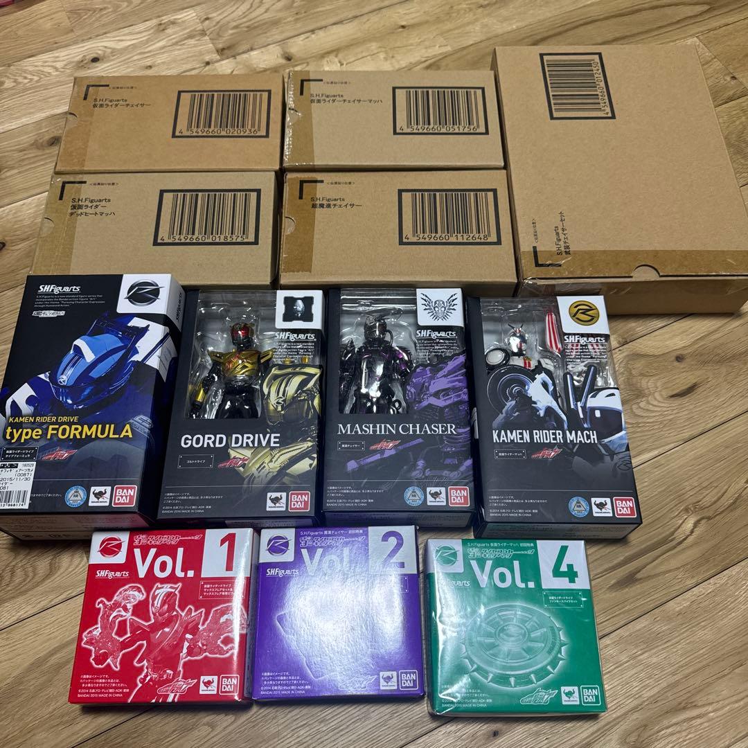 S.H.Figuarts 仮面ライダードライブ　まとめ売り