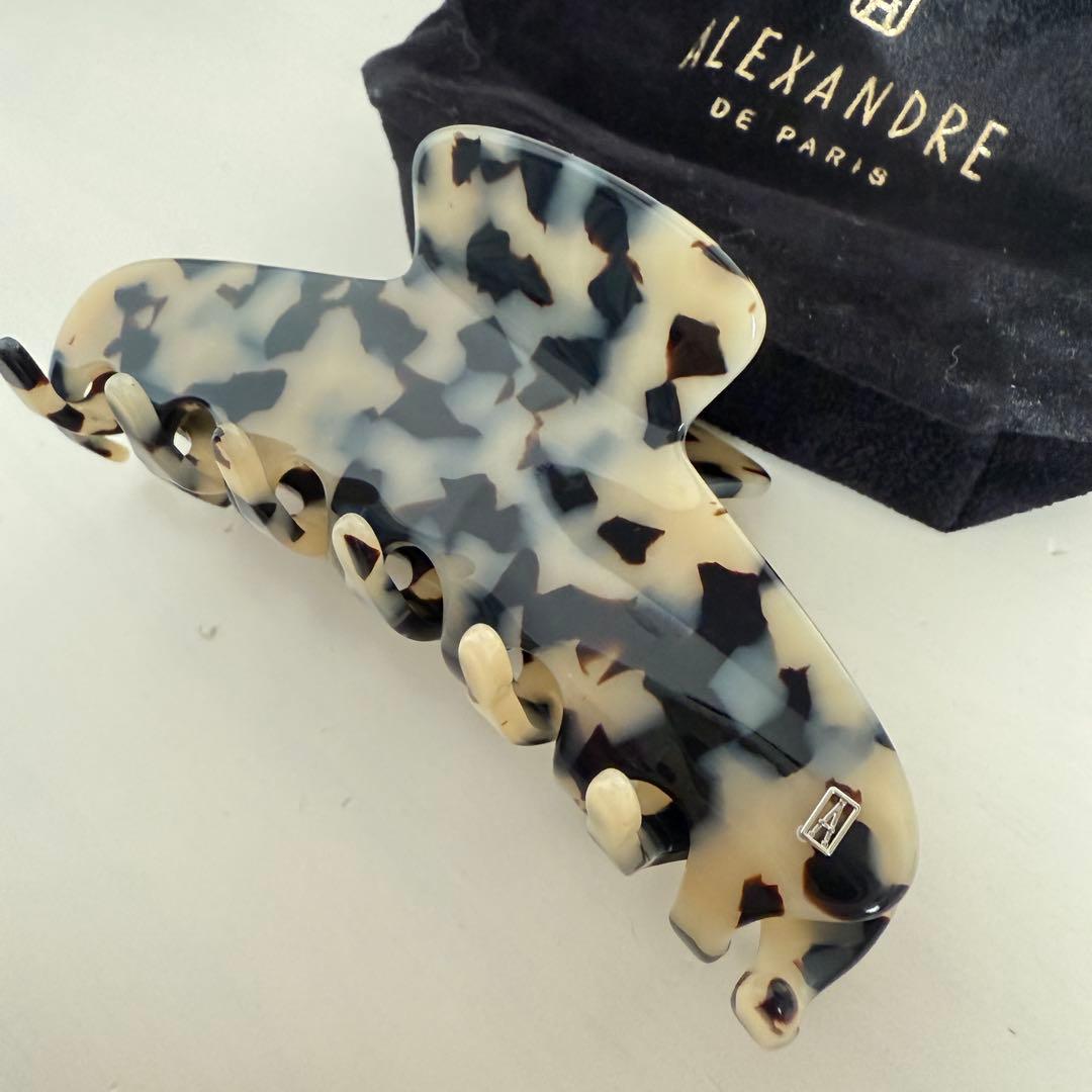 ALEXANDRE DE PARIS ヘアクリップLサイズ アルビノス