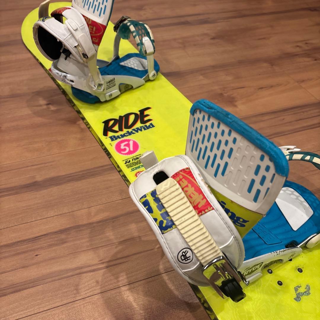 R IDEスノーボードビンディングセット！151㎝