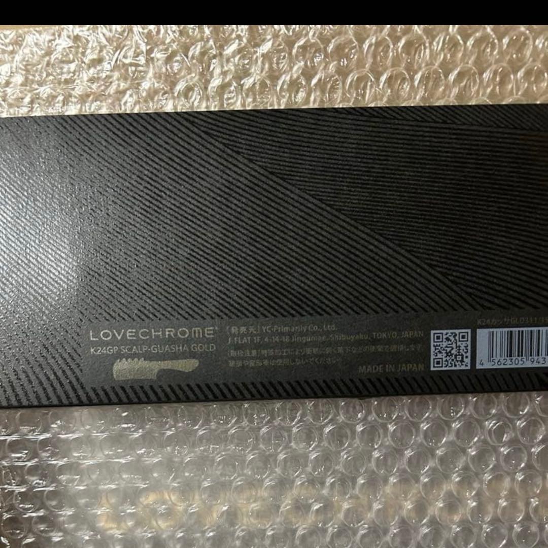 新品未開封品 K24GP スカルプカッサ　ゴールド