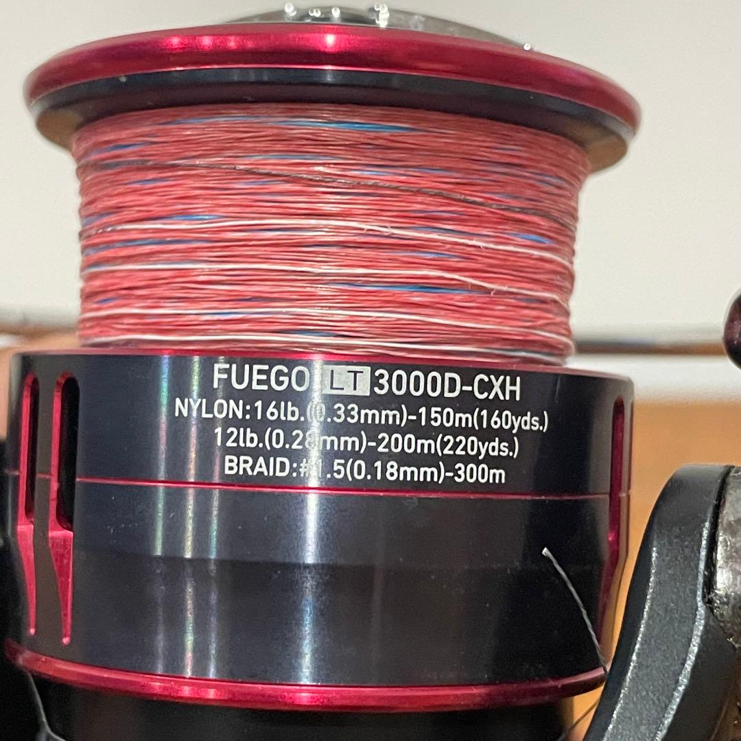 美品 DAIWA FUEGO LT3000D-CXH ダイワ フエゴ スピニング