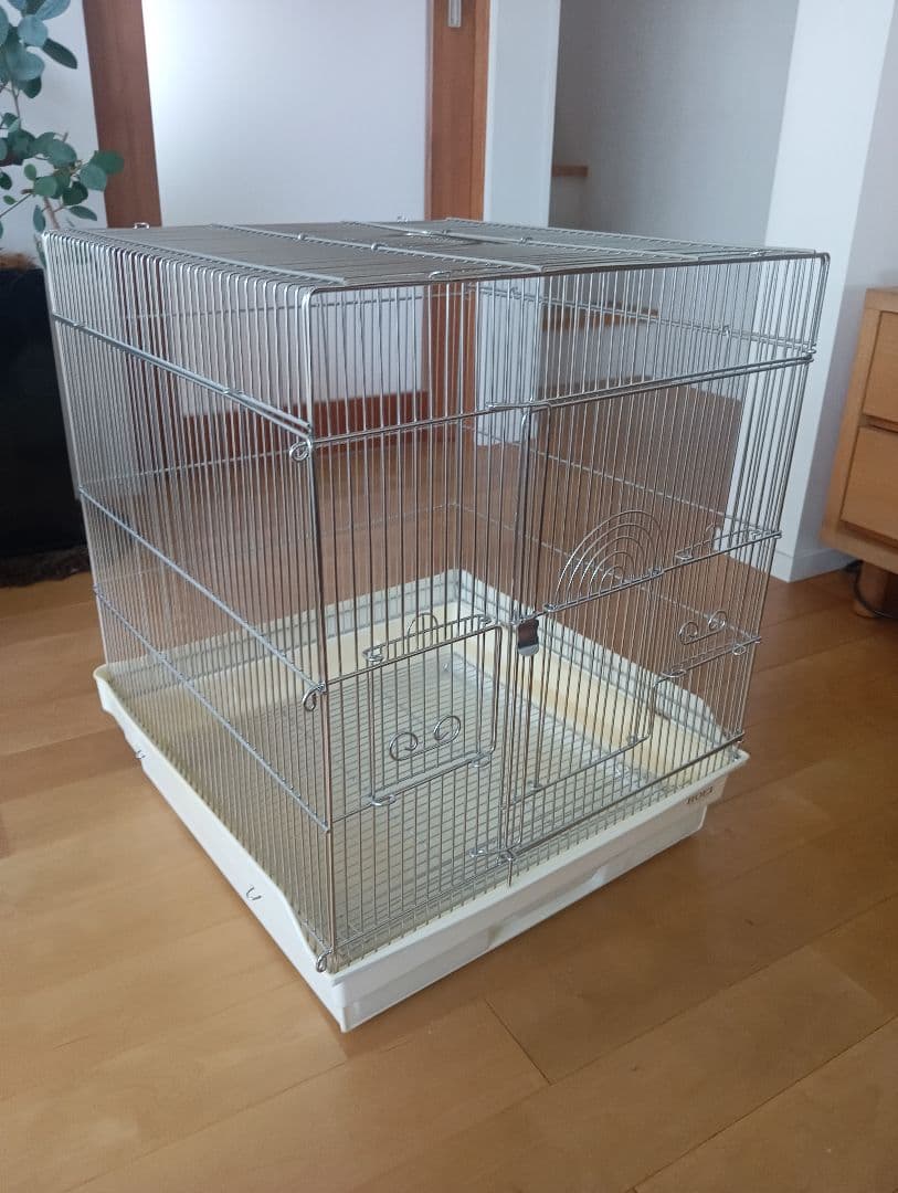 HOEI　鳥かご　ステンレス製　インコ　ケージ