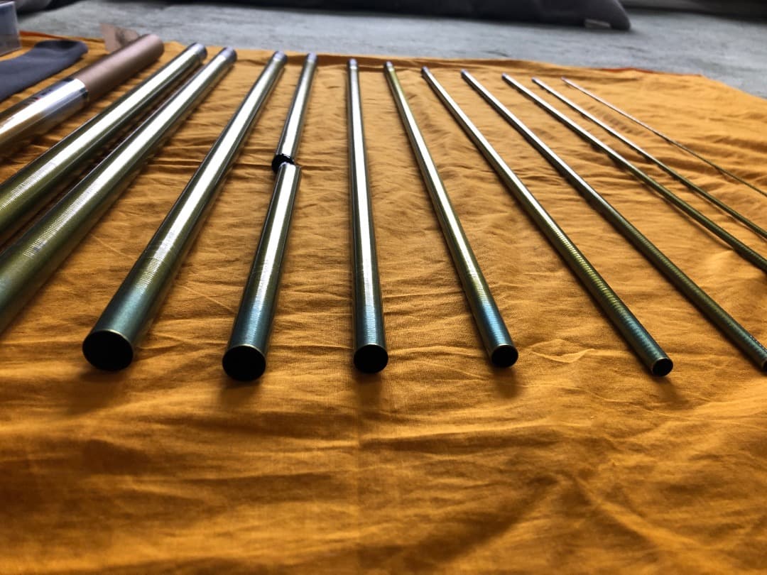 Daiwa 流覇 硬調61MY 6.1m竿12本 8番折損 gr7220樣専用