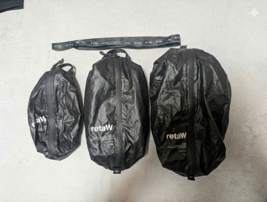 retaW Fragment Design Travel Pouch 藤原ヒロシ