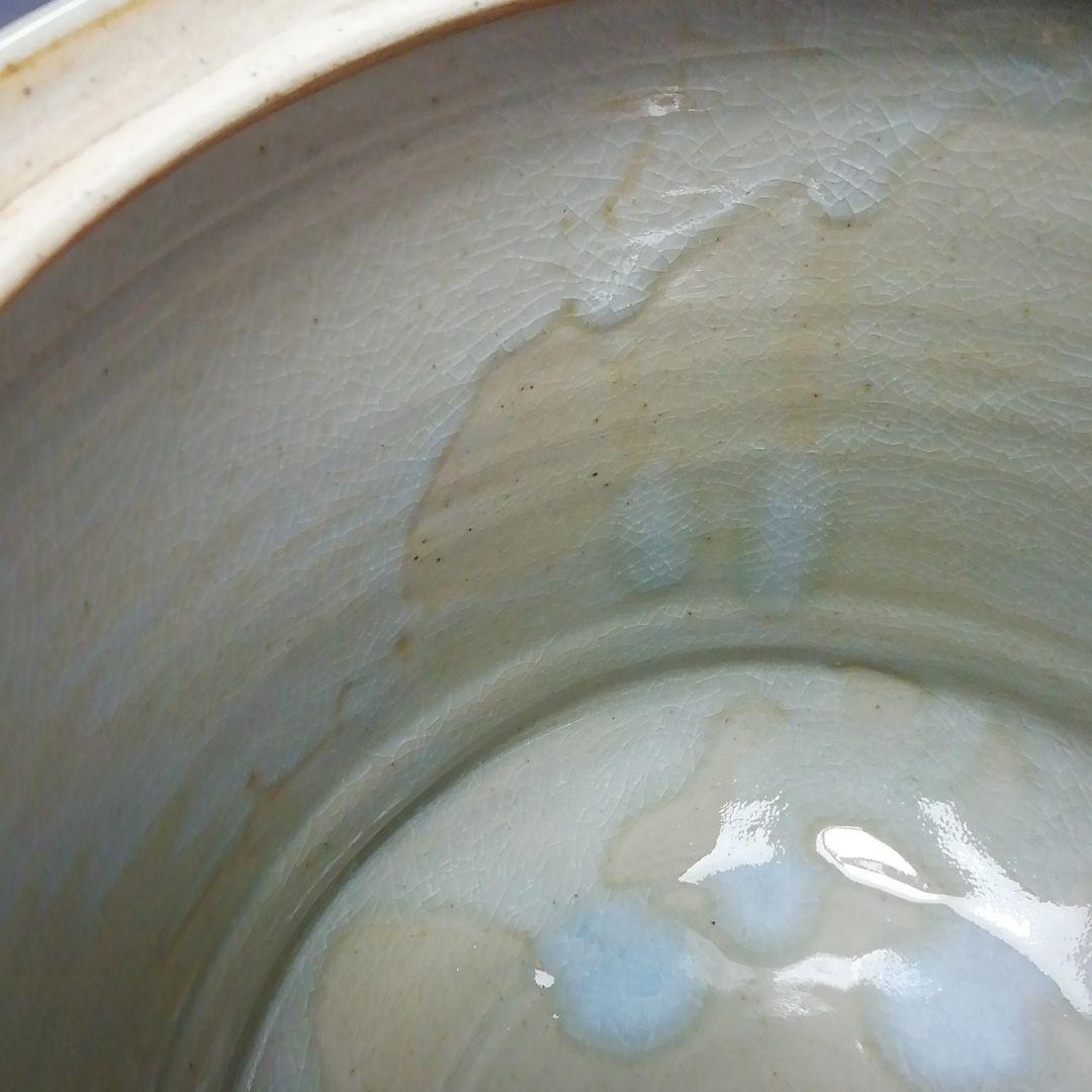 Ｓ６３９　水指　『幸山窯』『鈴木幸山作』　共箱　茶道具