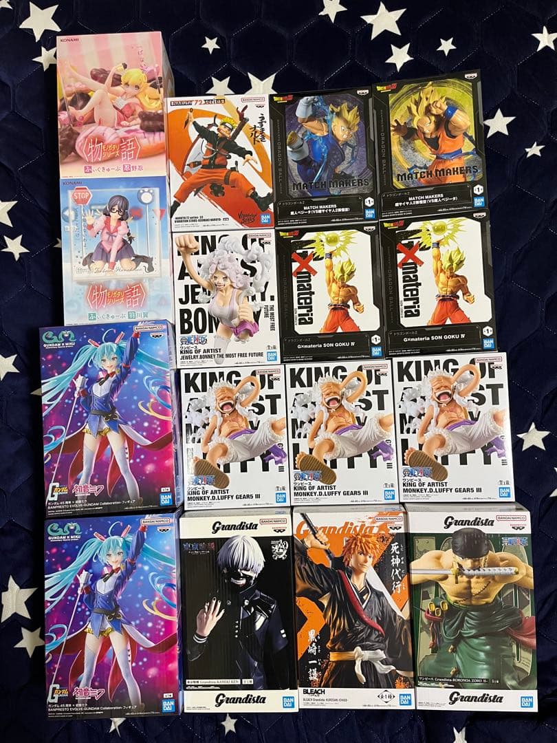 プライズフィギュア　まとめ売り　ワンピース　NARUTO　ドラゴンボール