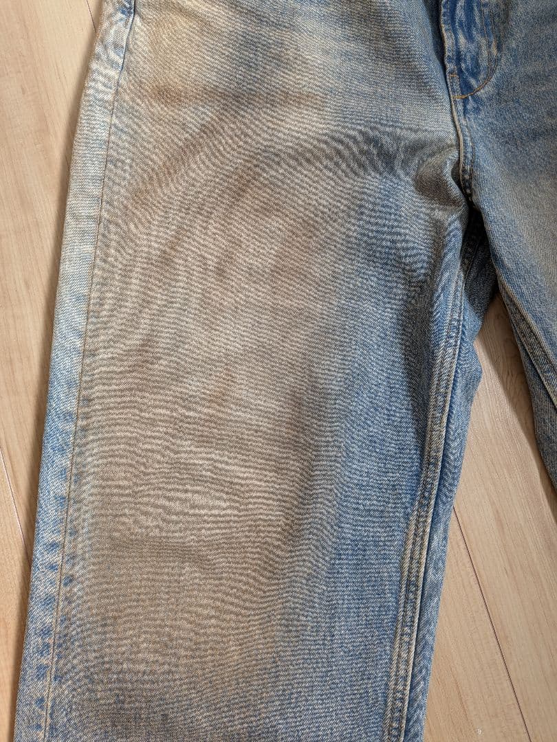 ZARA ヴィンテージ加工バギーフィットジーンズ EUR40 アクネ