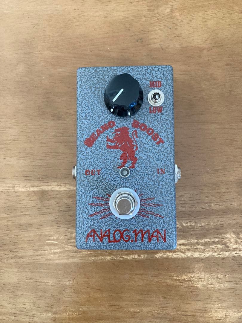 【美品 値下げ】ANALOG.MAN beano boost エフェクター