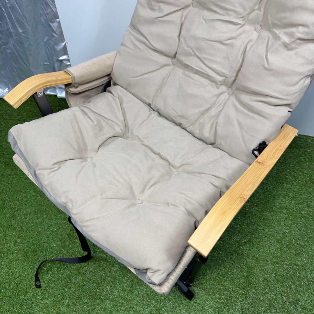 美品セット ICECO 折りたたみアウトドアチェア　クッションカバセット 2脚