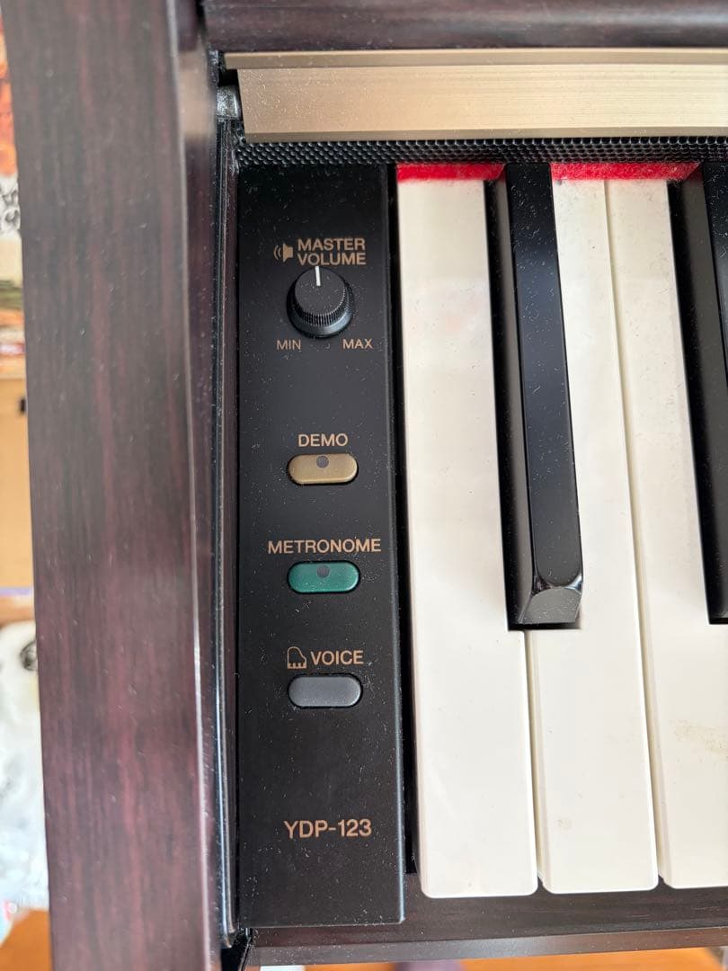 Yamaha 電子ピアノ 黒 椅子付き　YDP-123 ⭐︎値下げ可能⭐︎