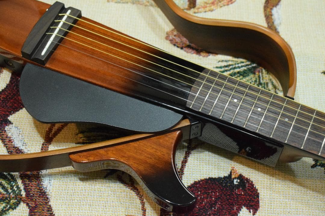 YAMAHA SLG200S TBS 動作OK ケース付き サイレントギター