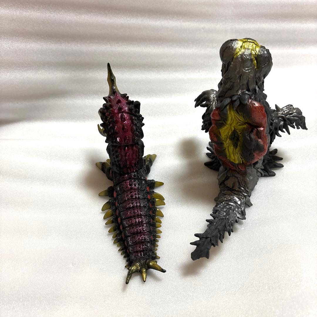 ソフビ　 ヘドラ メカゴジラ　バトラ幼虫　ジェットジャガー　メガロ　コング