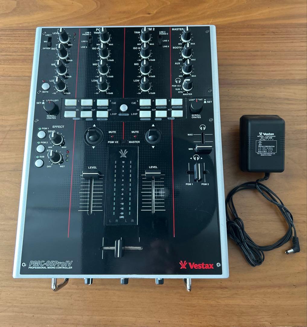 【良品】Vestax PMC-05Pro IV DJミキサー ブラック