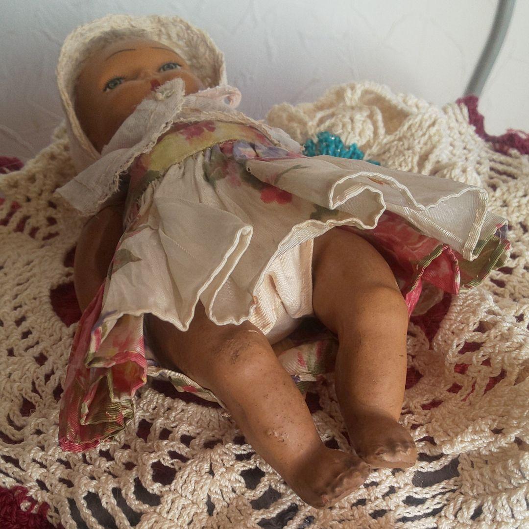 アンティーク♥️年代感あり⭐️ 骨董 ドール アルゼンチン