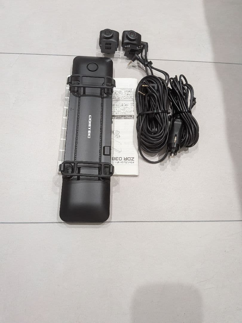 ドライブレコーダー ZDR 038 カメラ2台付き