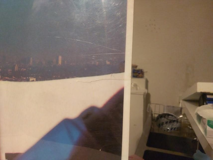 昭和レトロ★スズキ ラブ スクーター バイク マイケルジャクソン 宣伝 パネル