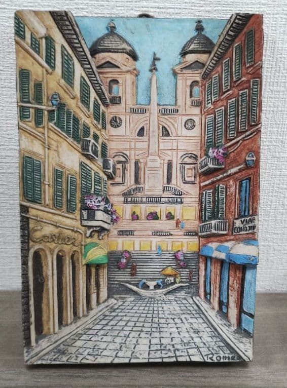 Le Vie D'italia　立体絵画　イタリア