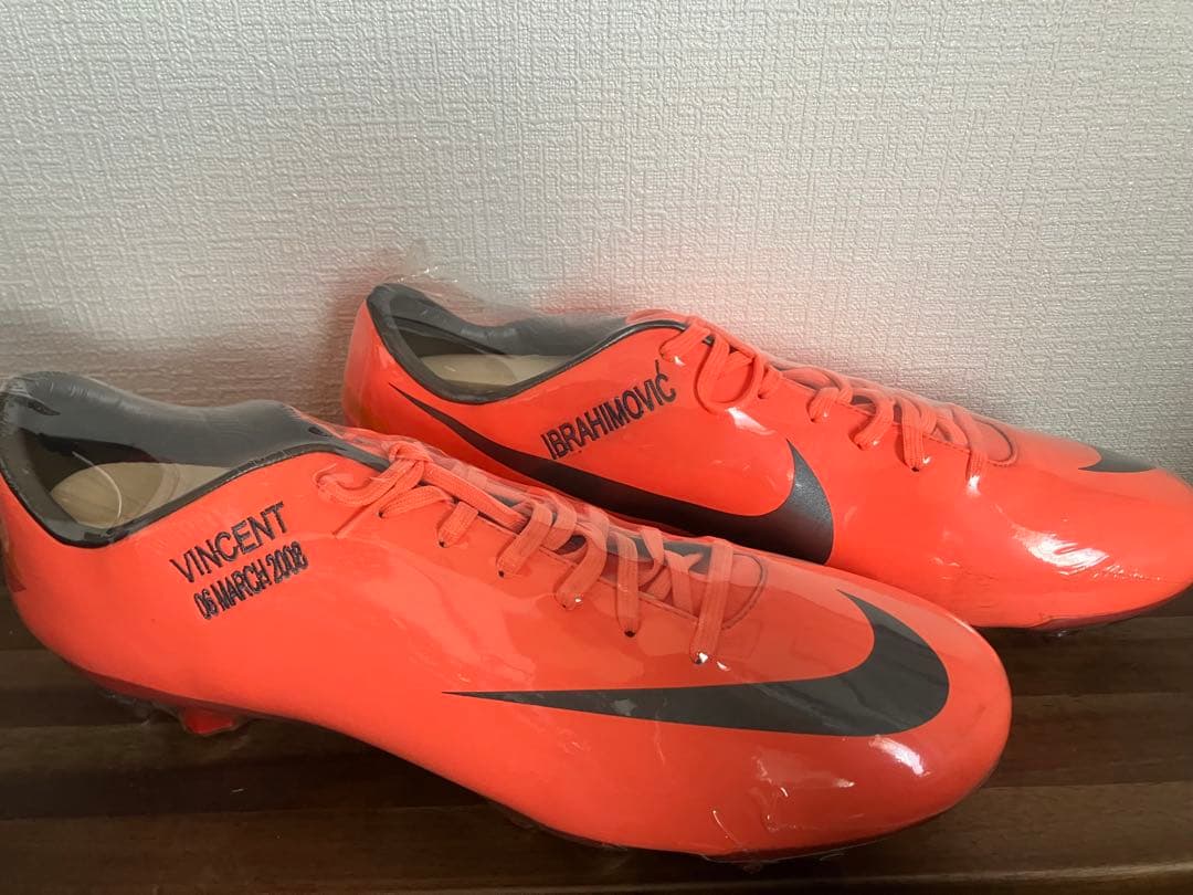 イブラヒモビッチ　ZLATAN IBRAHIMOVIC 実使用スパイク