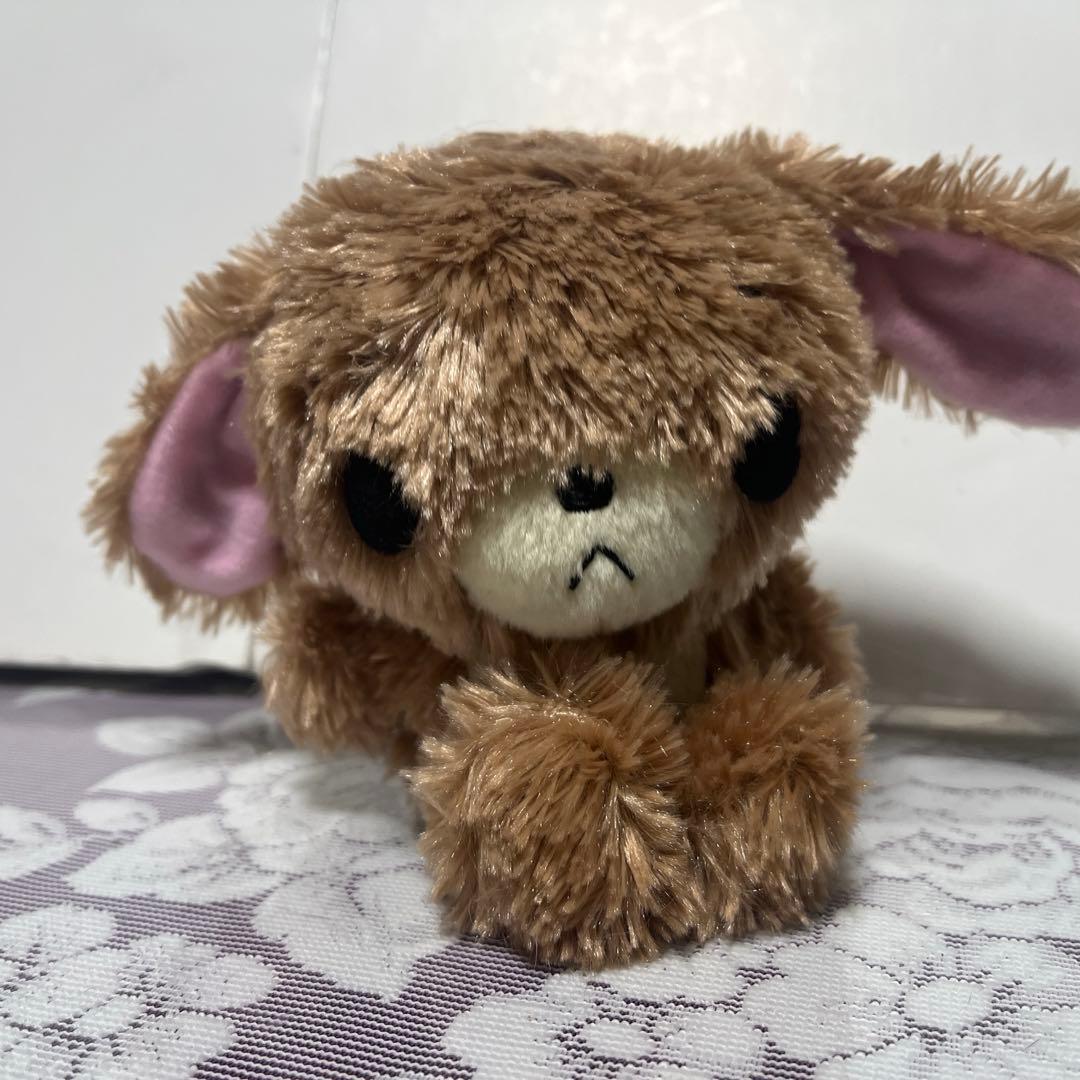未使用③❤️ シュガーバニーズ フレンド 動く ぬいぐるみ うなずき くろうさ