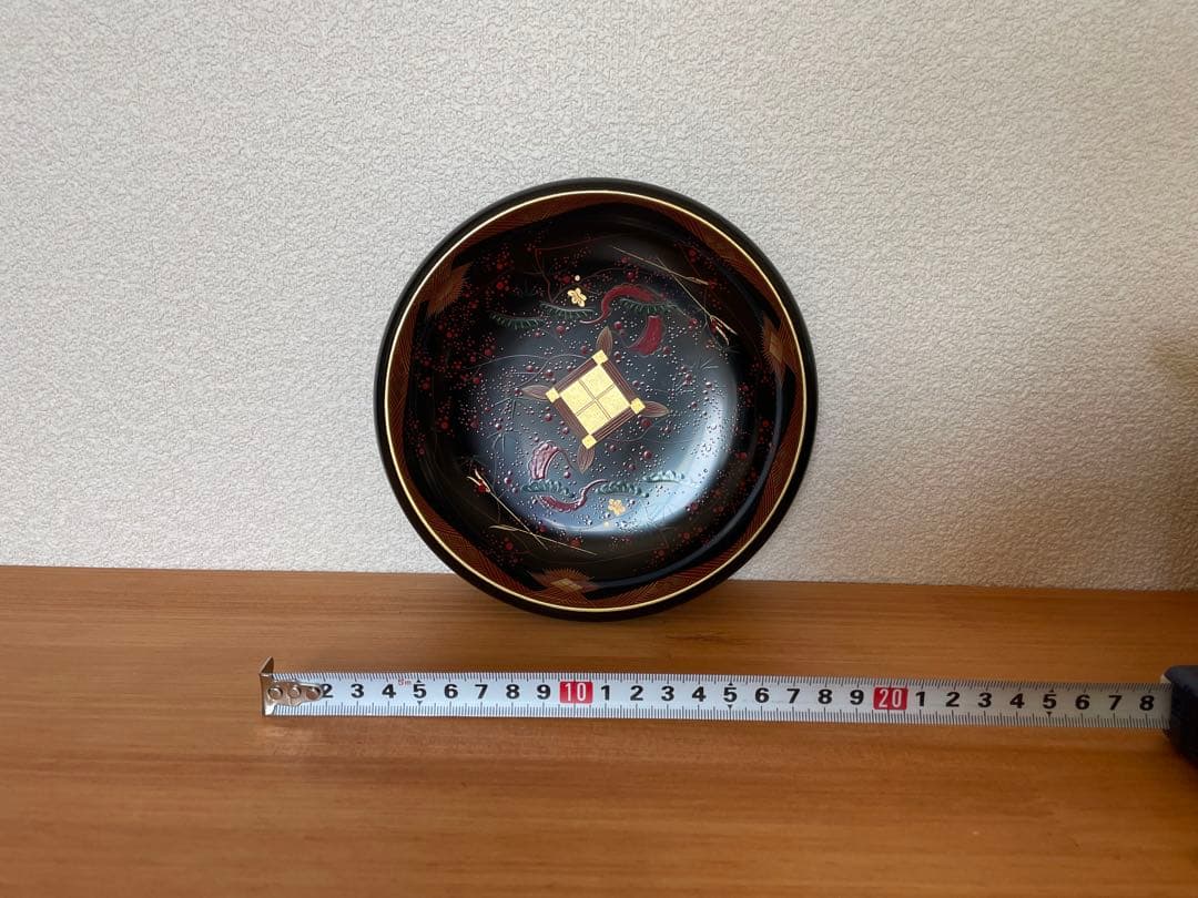 【希少セール】会津塗　会津絵　漆器 盆 菓子鉢　お皿　茶道具　伝統工芸