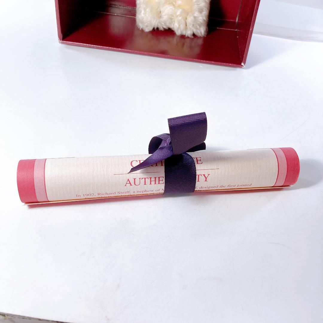 シュタイフ ハムレイズ テディベア シャーロット 証明書付き　|1860|☆