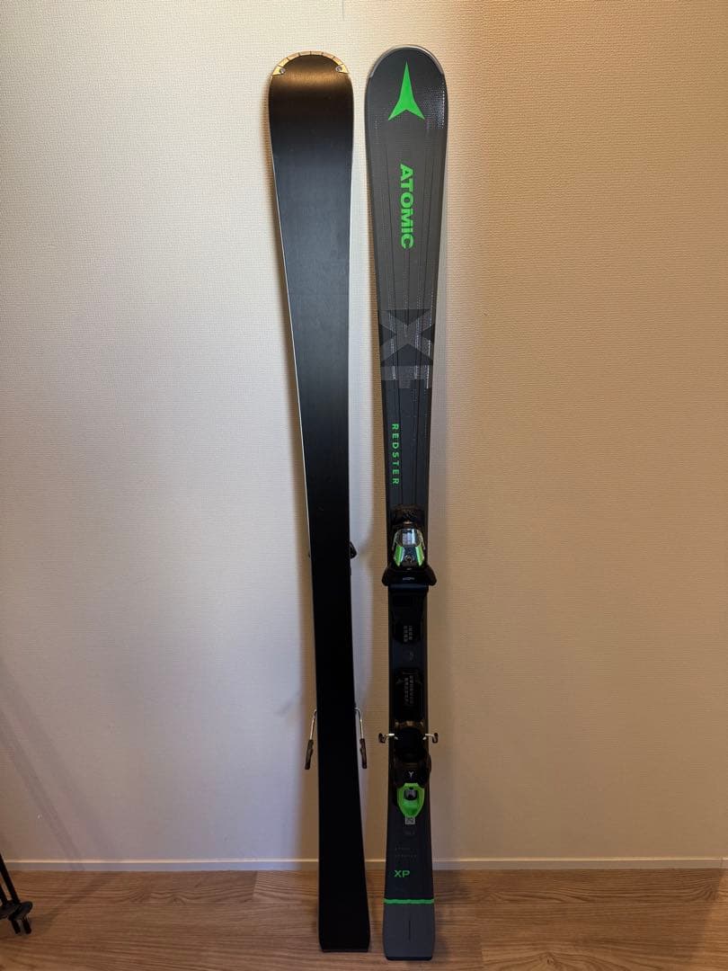 新品未使用 ATOMIC REDSTAR XP 163(ビンディングつき)