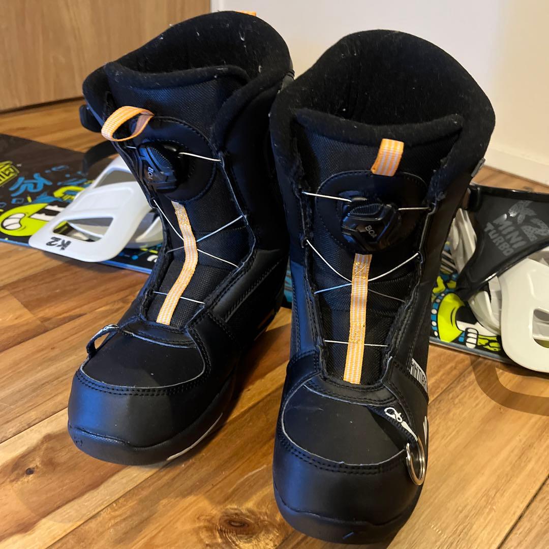 K2 スノーボード3点セット　120㎝（ブーツ22㎝）
