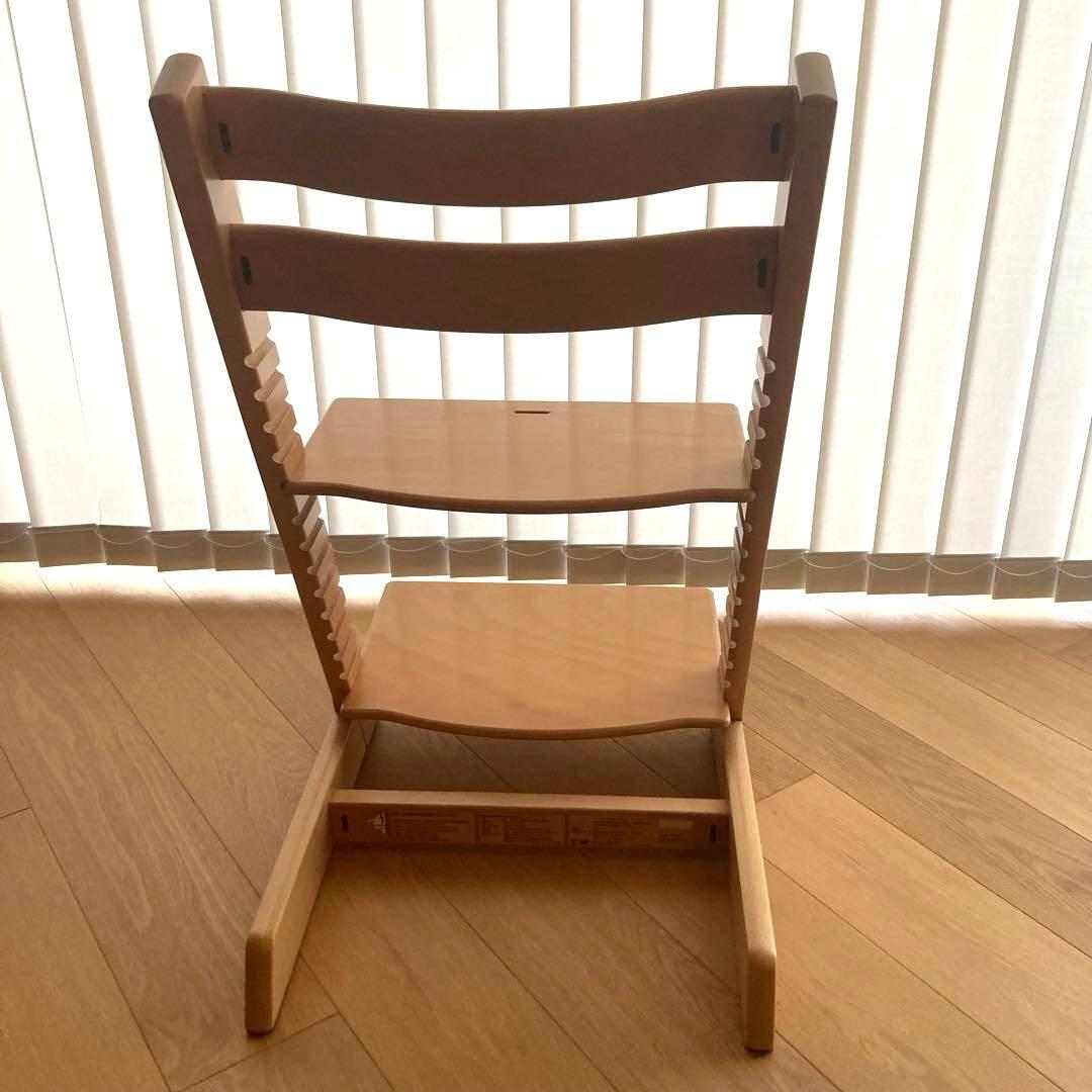 【STOKKE】ストッケ　トリップトラップ　チェア　ナチュラル　旧式　取説付