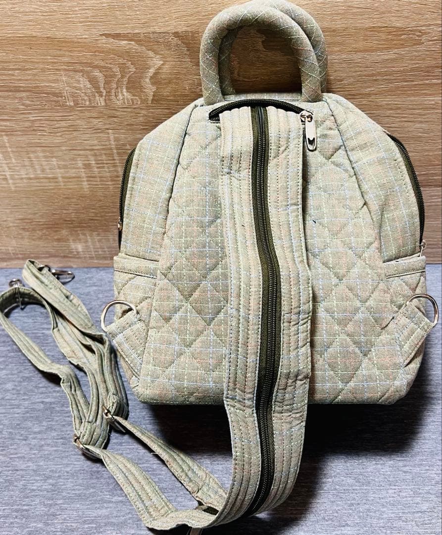 ★新作★スーちゃん＆ビリーくん　リュック　ボディバッグ　ハンドメイド　グリーン系