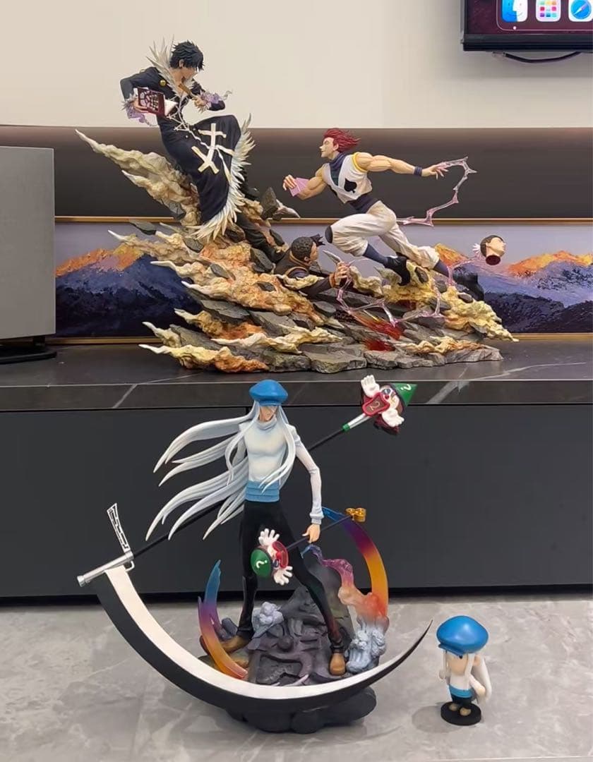 hunter×hunterヒソカ·モロ ガレキ ガレージキット スタチューX②