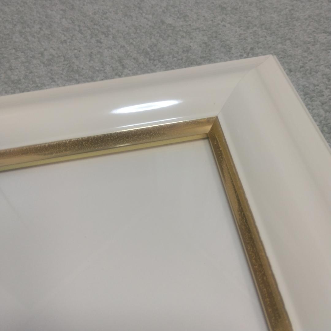 シルバーナイト(R)　笹倉鉄平　ラゴ・マジョーレ　中古　額装アートポスター